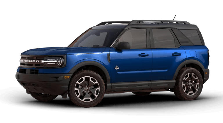 2024 Ford Bronco Sport Outer Banks Exterior - Atlas Blue
