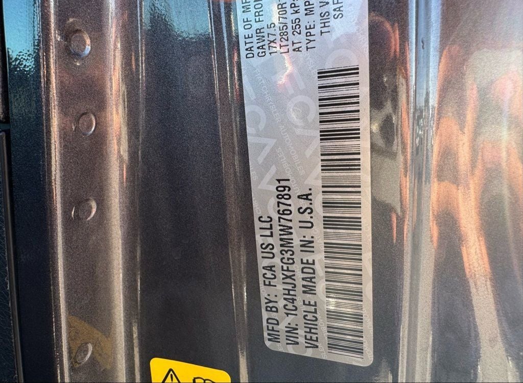 2021 Jeep Wrangler Unlimited Rubicon