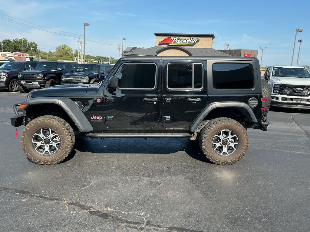 Used 2021 Jeep Wrangler Unlimited Rubicon with VIN 1C4HJXFG4MW528611 for sale in Kansas City