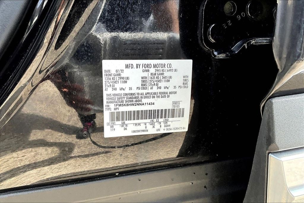 2022 Ford Explorer Platinum