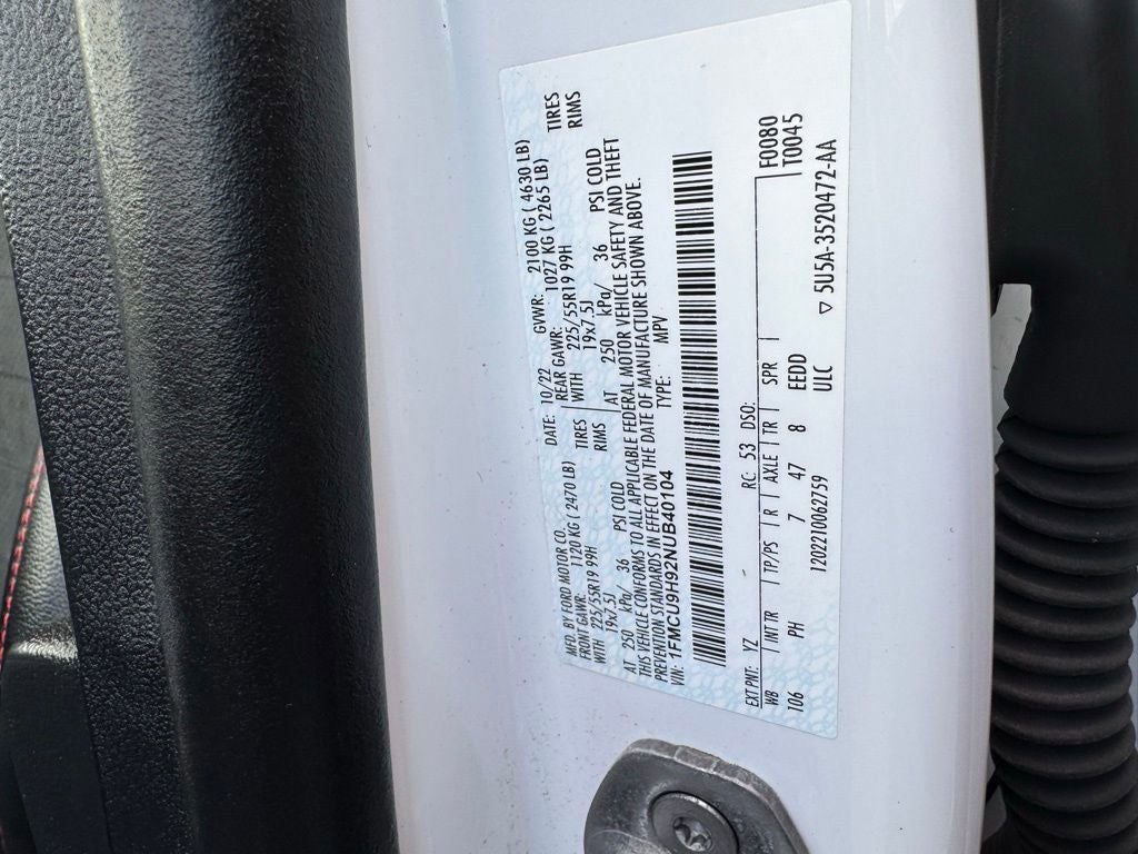 2022 Ford Escape SEL