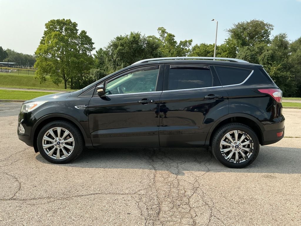 Used 2017 Ford Escape Titanium with VIN 1FMCU9JD7HUE32074 for sale in Kansas City