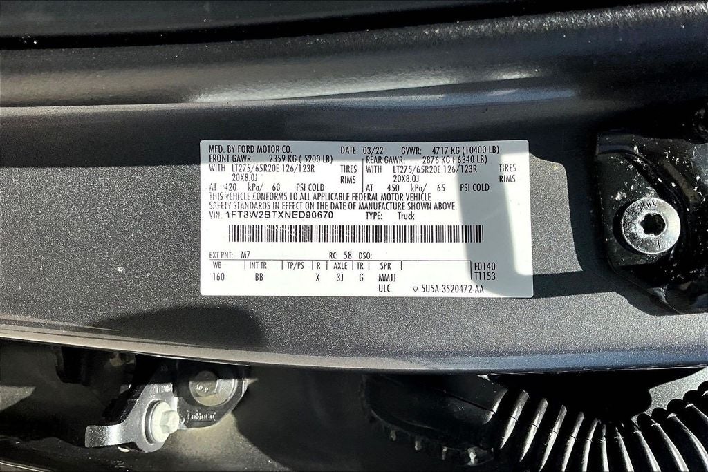 2022 Ford F-250SD Platinum