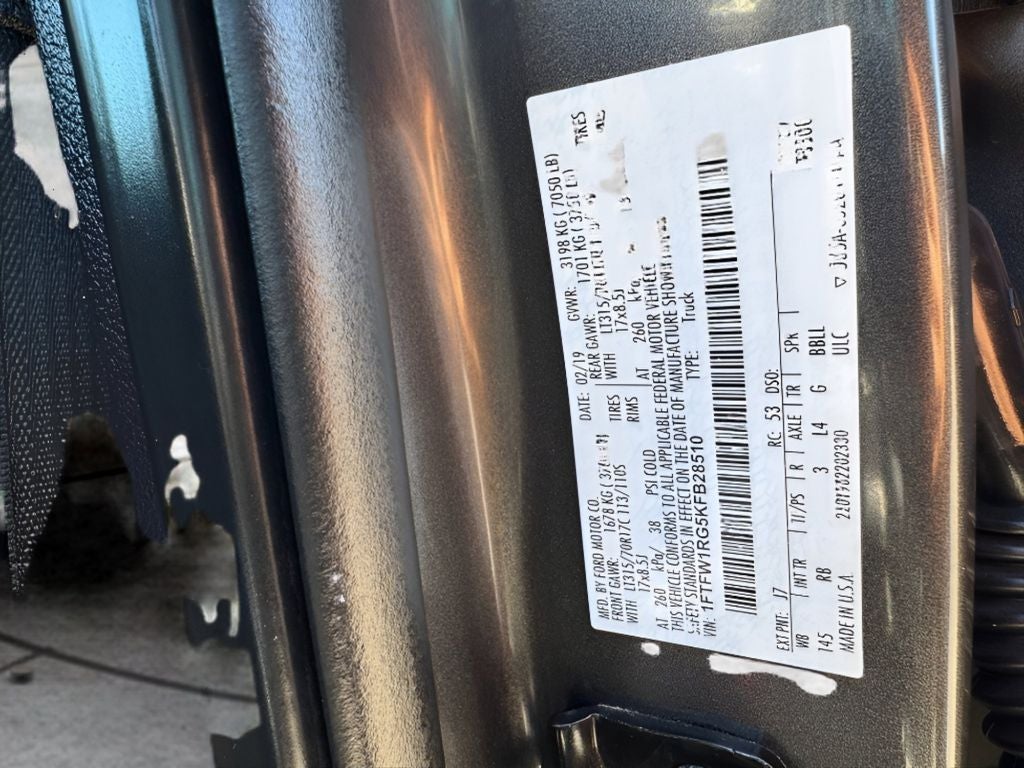 2019 Ford F-150 Raptor