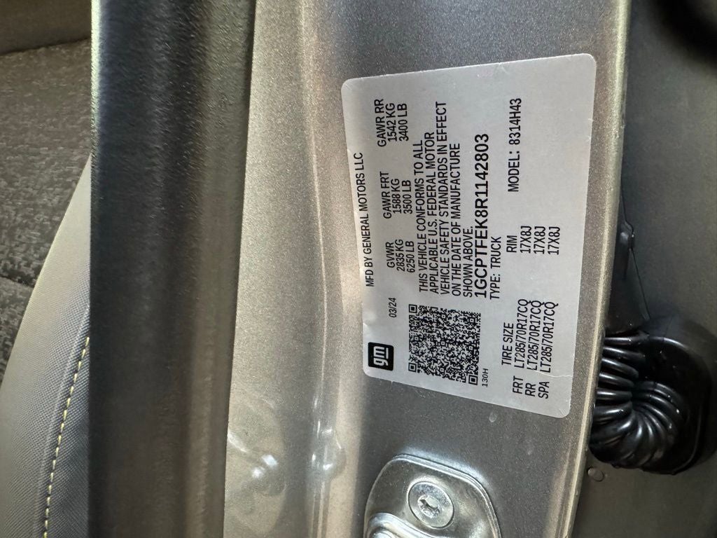 2024 Chevrolet Colorado ZR2