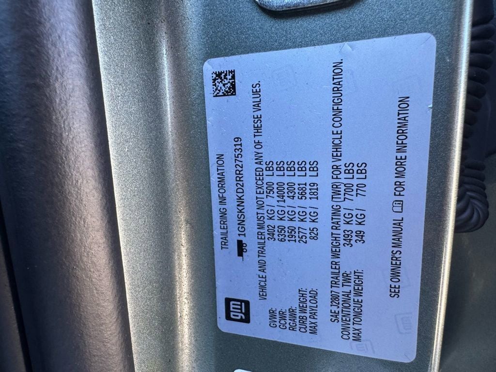 2024 Chevrolet Tahoe LT