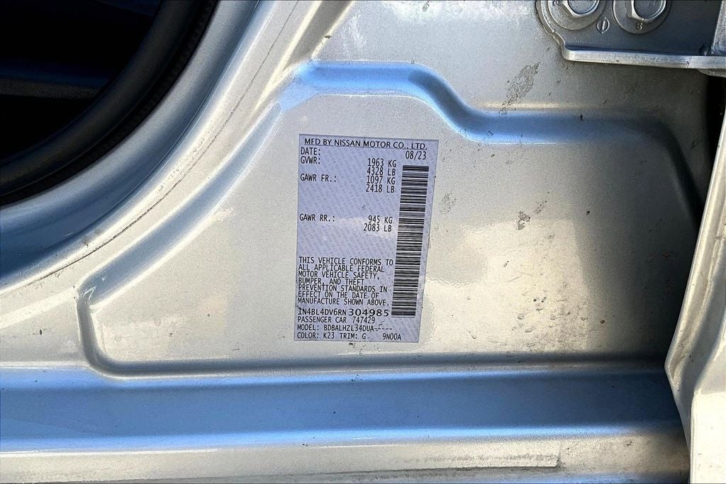 2024 Nissan Altima 2.5 SV