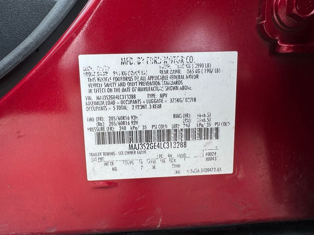 2020 Ford EcoSport SE