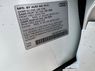 2023 Audi Q3 Premium Plus S Line quattro