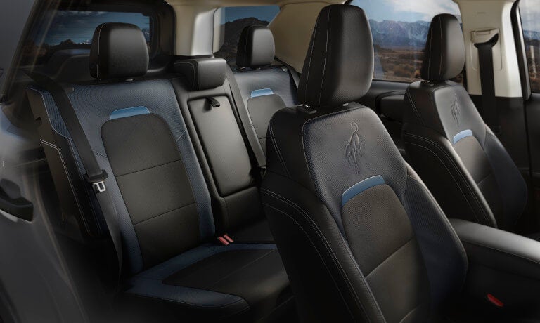 2024 Ford Bronco Interior Seating Front Angle View