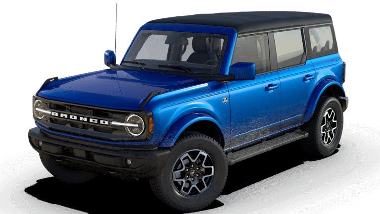 2024 Ford Bronco Outer Banks Exterior - Velocity Blue
