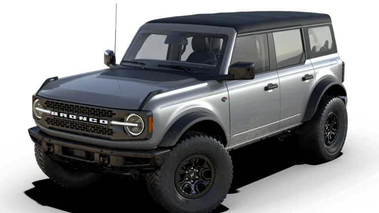 2024 Ford Bronco Wildtrak Exterior - Iconic Silver