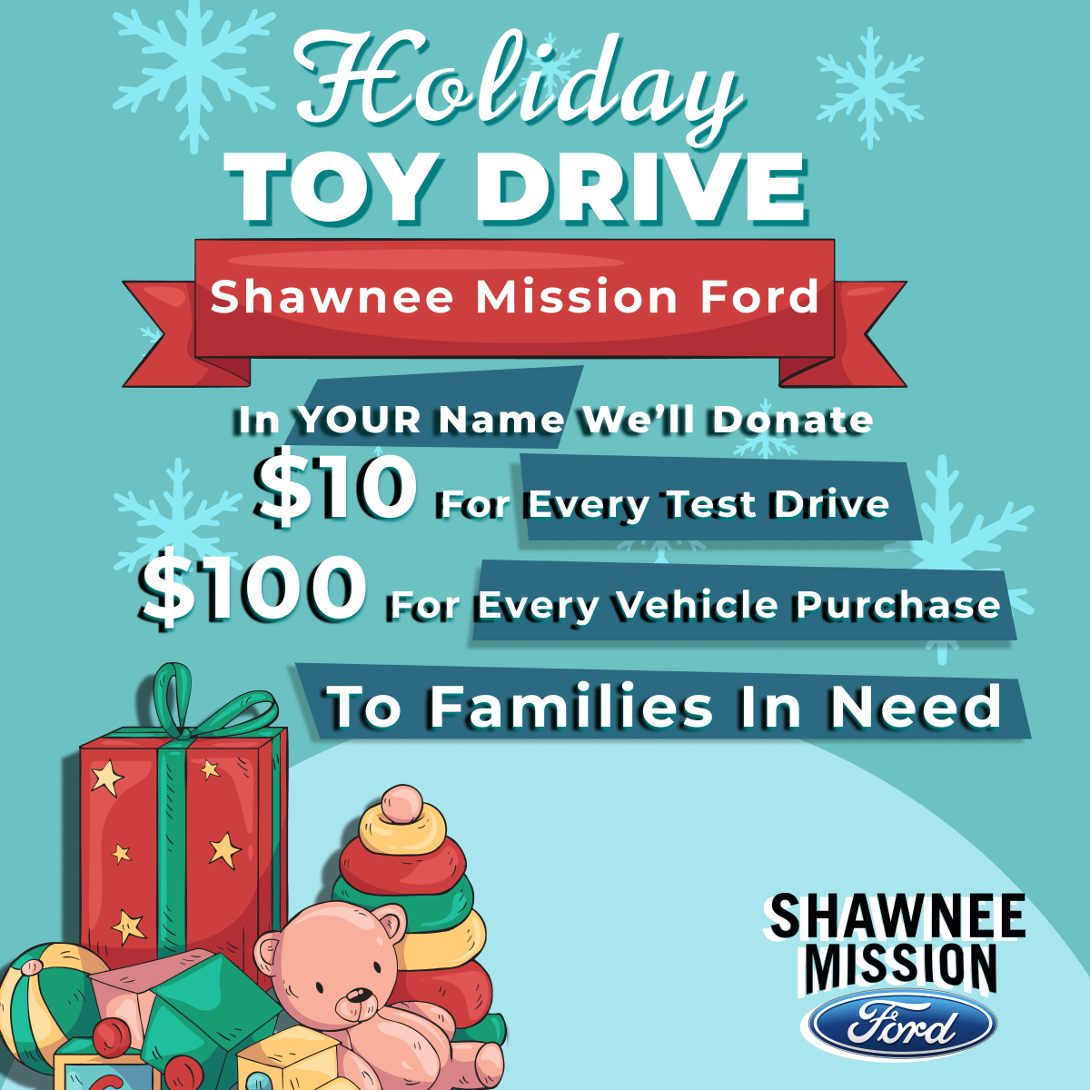 Shawnee Mission Ford Holiday Toy Drive